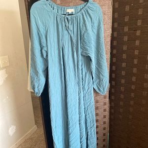 Mimu Maxi Comfy Blue Dress